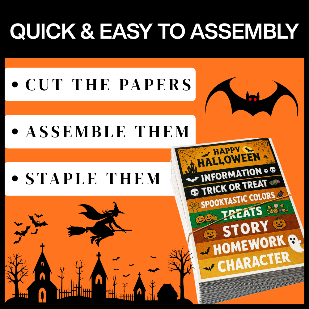 DIY Halloween decorations for classroom